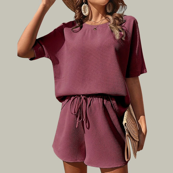 INDIA - CONJUNTO DE VERANO CÓMODO Y ELEGANTE