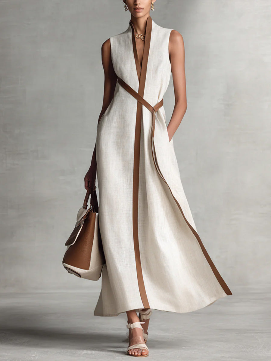 BLANCA - VESTIDO DE LINO BREEZE