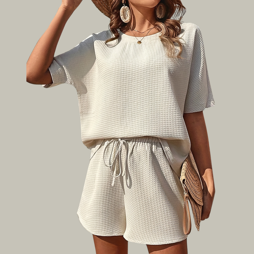 INDIA - CONJUNTO DE VERANO CÓMODO Y ELEGANTE