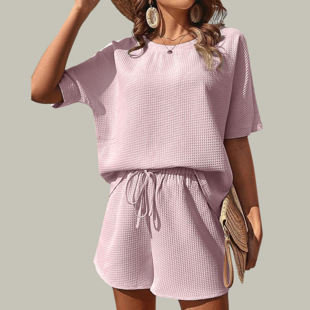 INDIA - CONJUNTO DE VERANO CÓMODO Y ELEGANTE