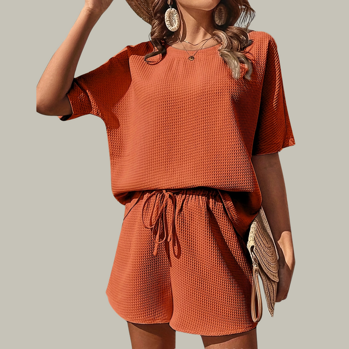 INDIA - CONJUNTO DE VERANO CÓMODO Y ELEGANTE