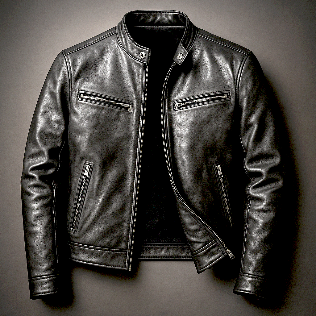 JAVIER - CHAQUETA DE CUERO VINTAGE