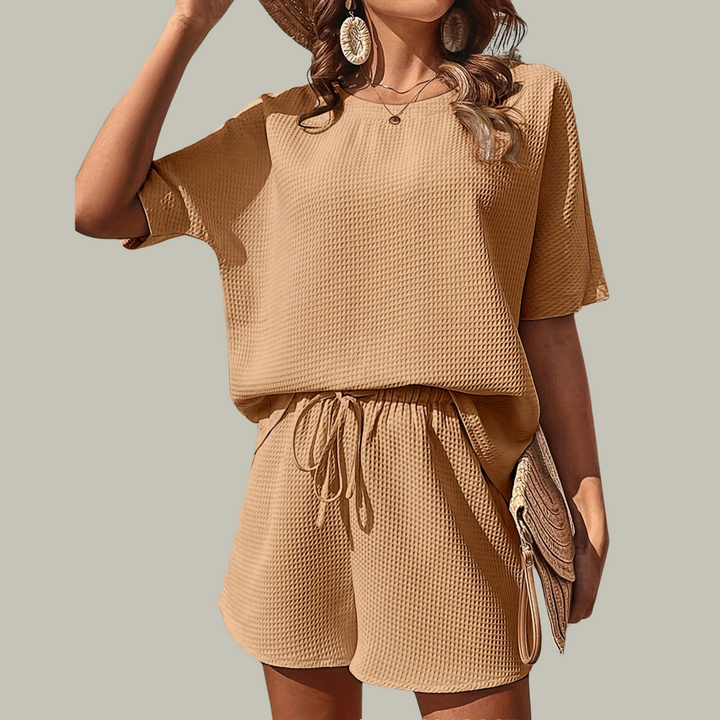 INDIA - CONJUNTO DE VERANO CÓMODO Y ELEGANTE