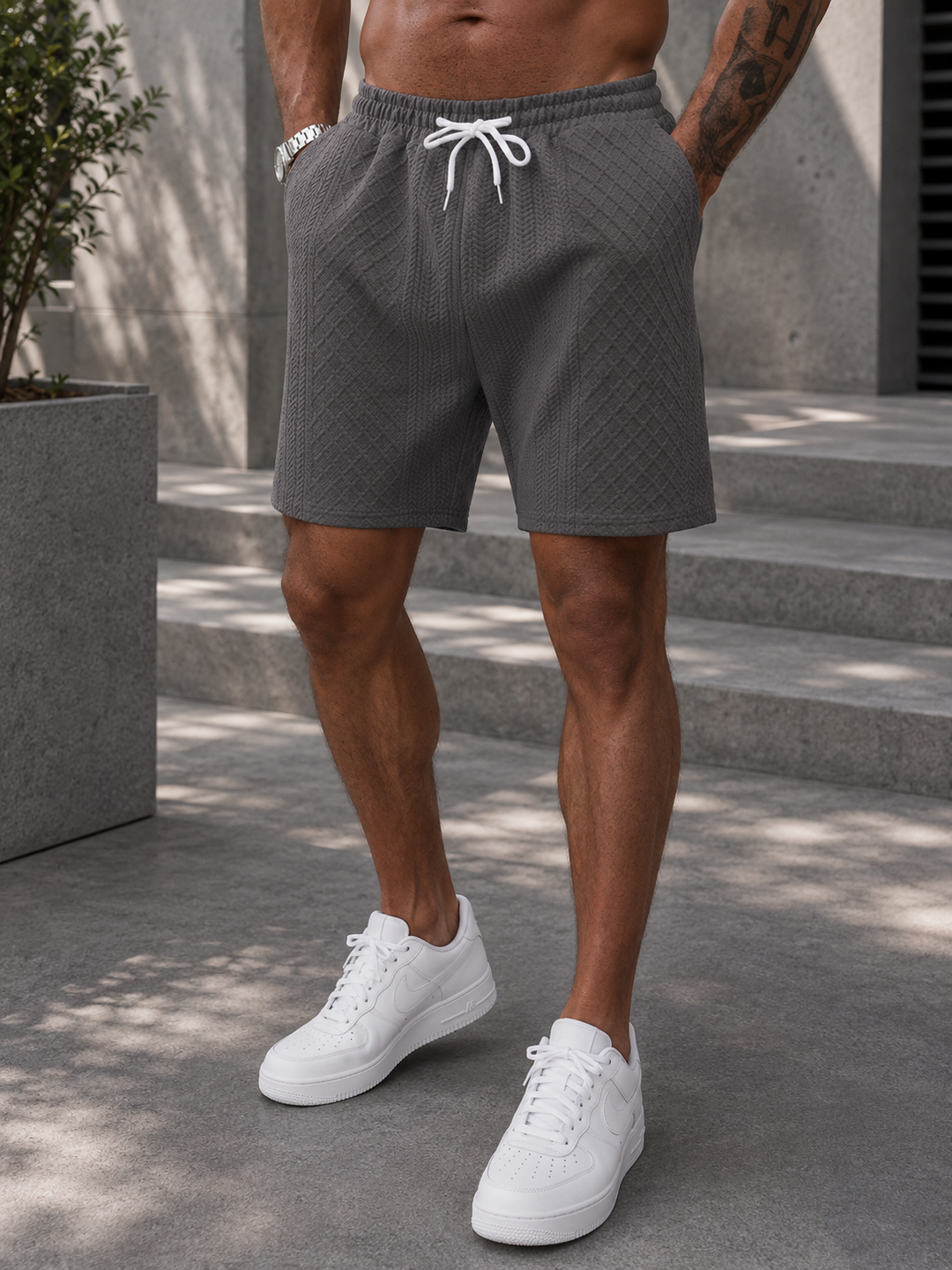 ALEX · SHORT JACQUARD PREMIUM