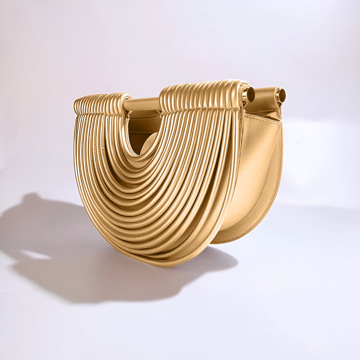 IRENE - BOLSO ESCULTURAL METÁLICO