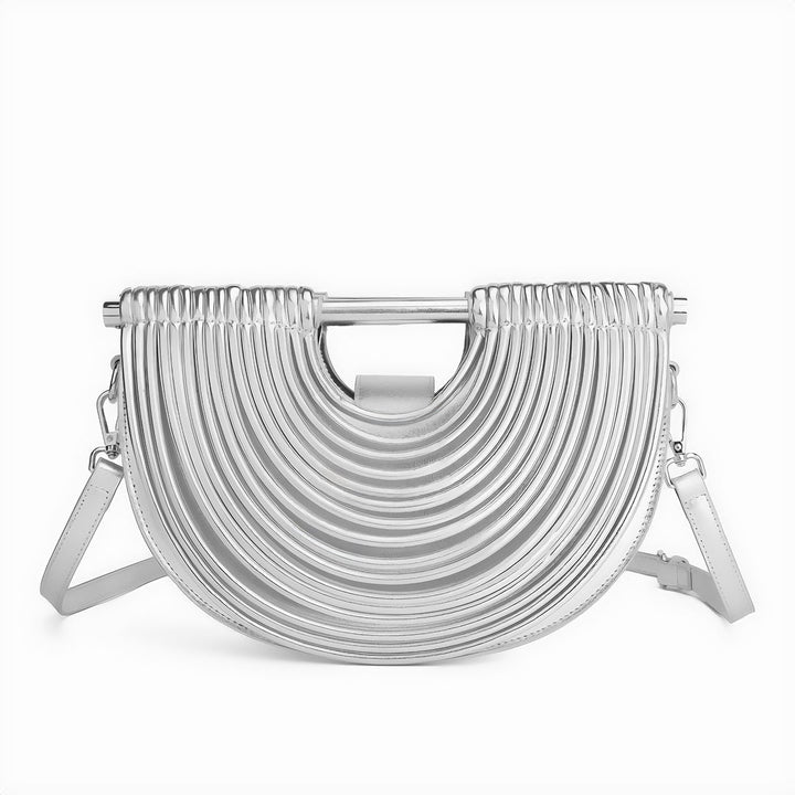 IRENE - BOLSO ESCULTURAL METÁLICO