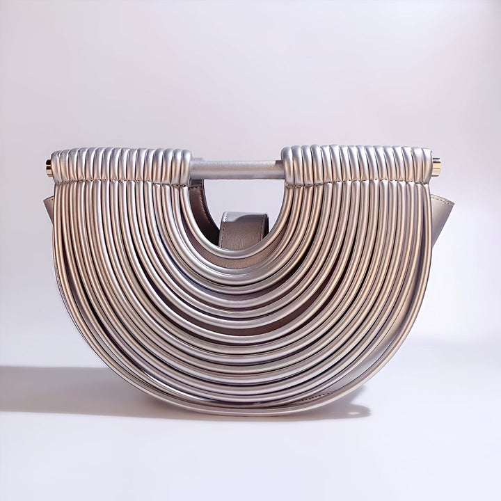 IRENE - BOLSO ESCULTURAL METÁLICO