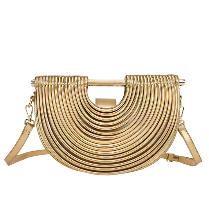 IRENE - BOLSO ESCULTURAL METÁLICO