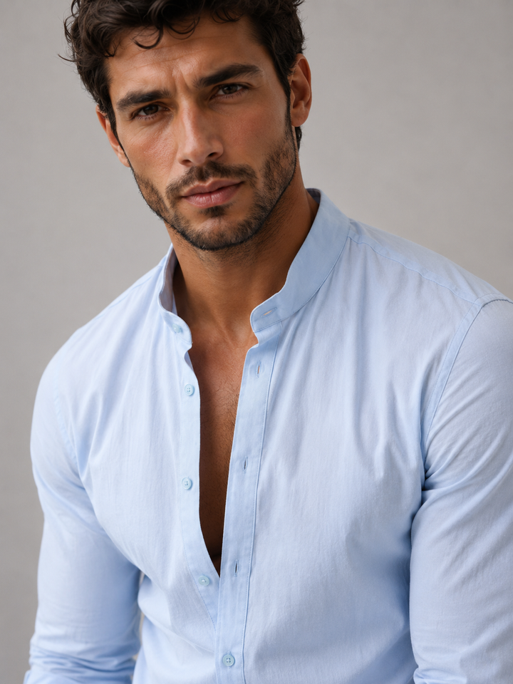 ANDRES | CAMISA PREMIUM DE ALGODON Y LINO