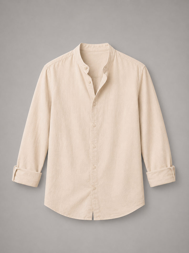 ANDRES | CAMISA PREMIUM DE ALGODON Y LINO