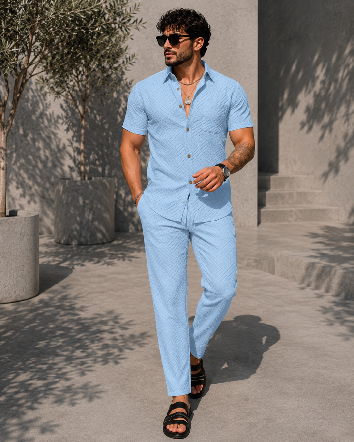 ANGEL | CONJUNTO PREMIUM TEXTURIZADO DE VERANO