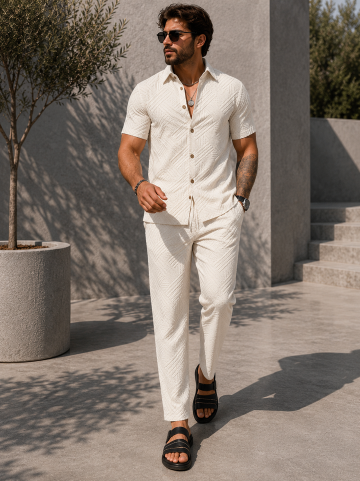 ANGEL | CONJUNTO PREMIUM TEXTURIZADO DE VERANO