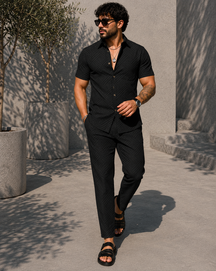 ANGEL | CONJUNTO PREMIUM TEXTURIZADO DE VERANO