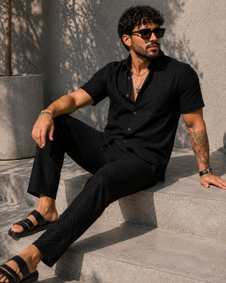 ANGEL | CONJUNTO PREMIUM TEXTURIZADO DE VERANO