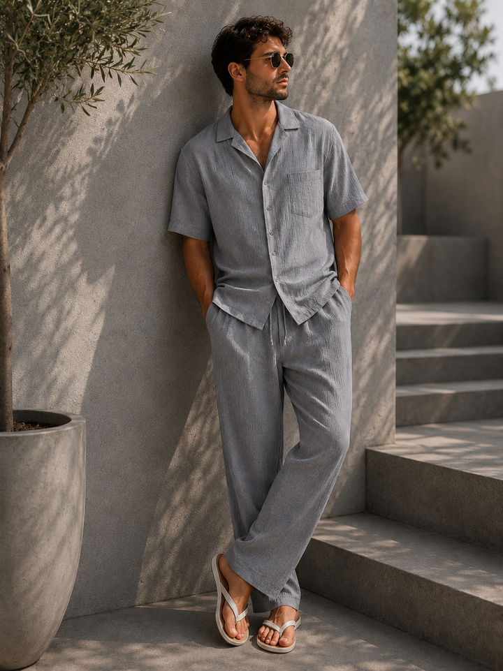 CARLOS | CONJUNTO PREMIUM DE LINO PARA EL VERANO