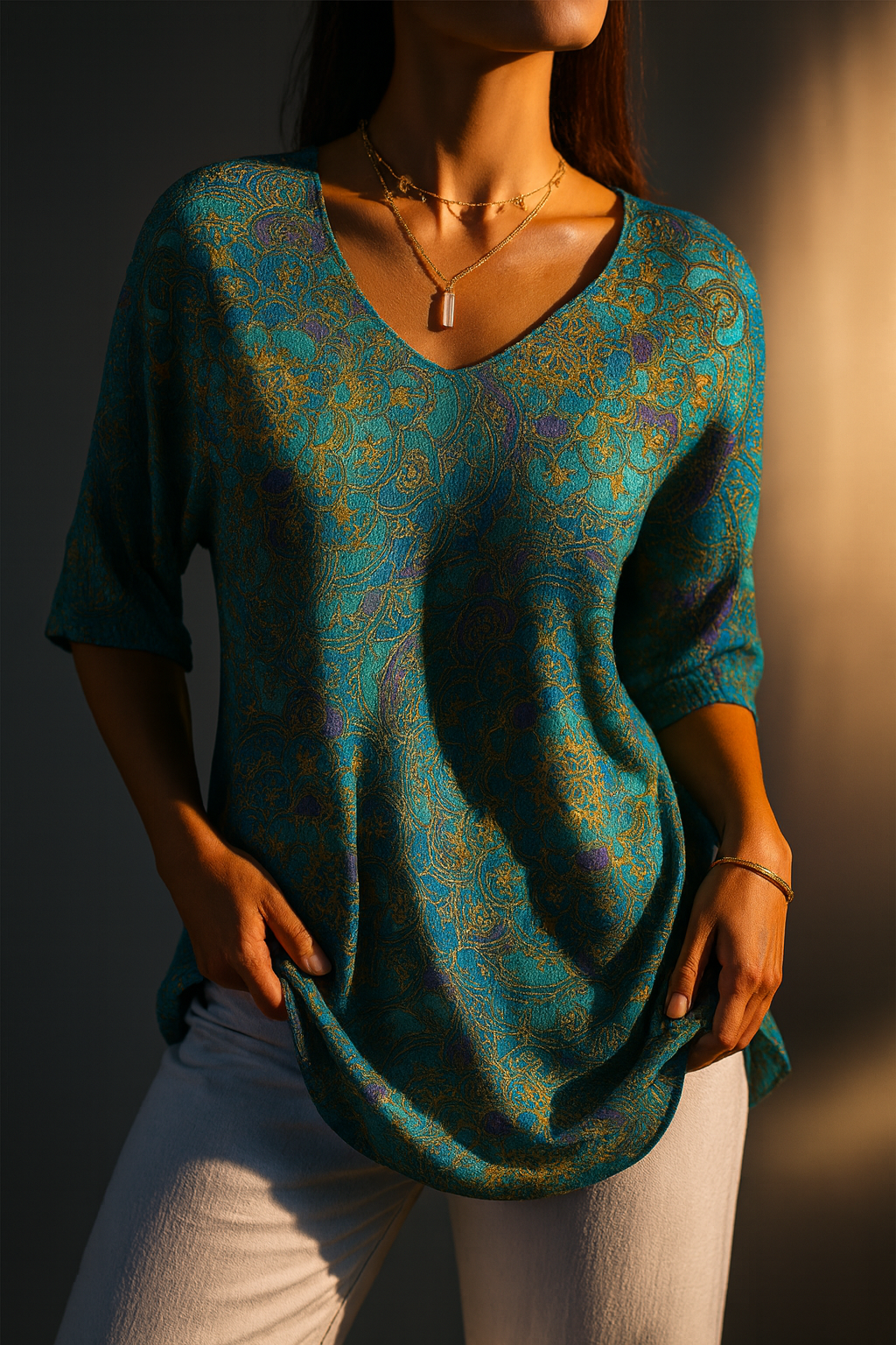 AITANA - JERSEY BOHO ELEGANTE