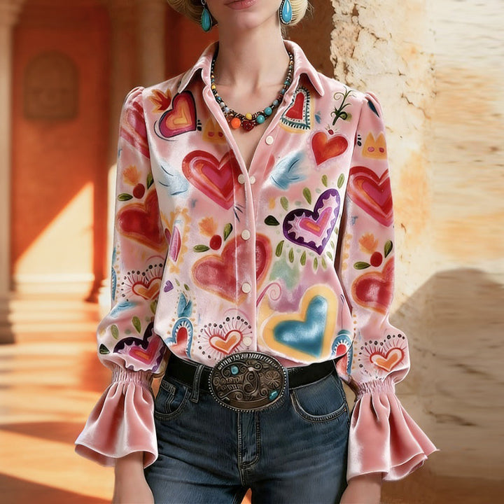 SOFÍA - BLUSA RETRÓ