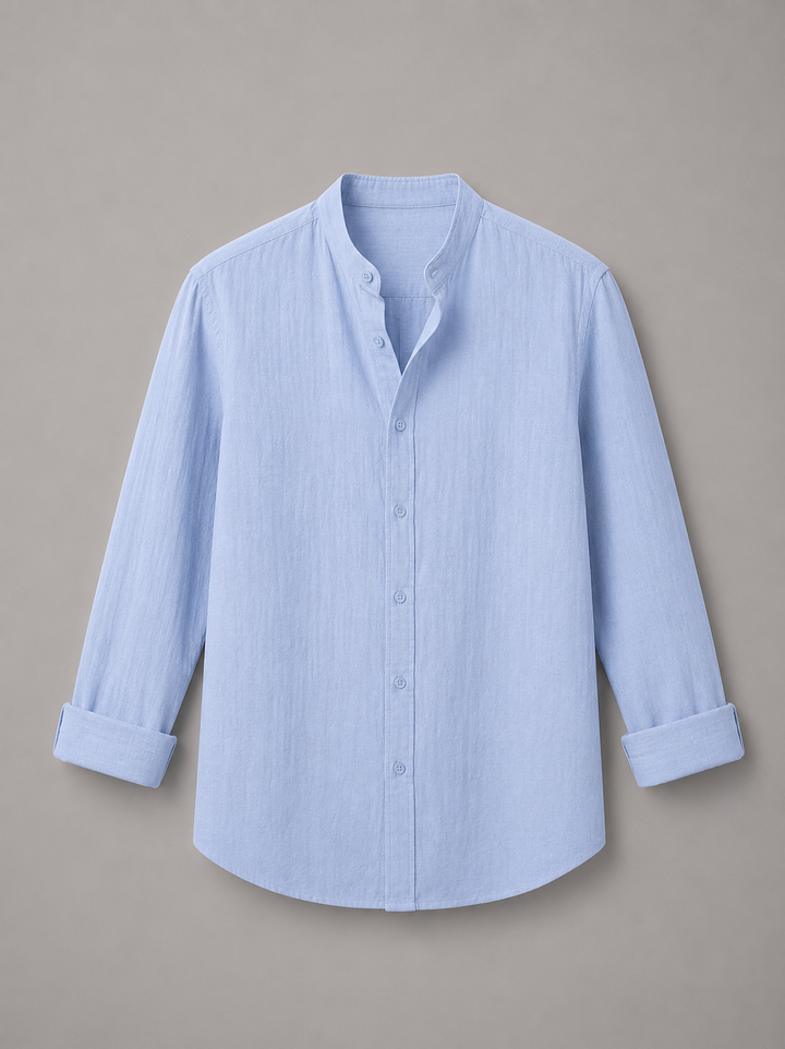 JOAQUIN | CAMISA PREMIUM DE ALGODON Y LINO ESSENTIAL