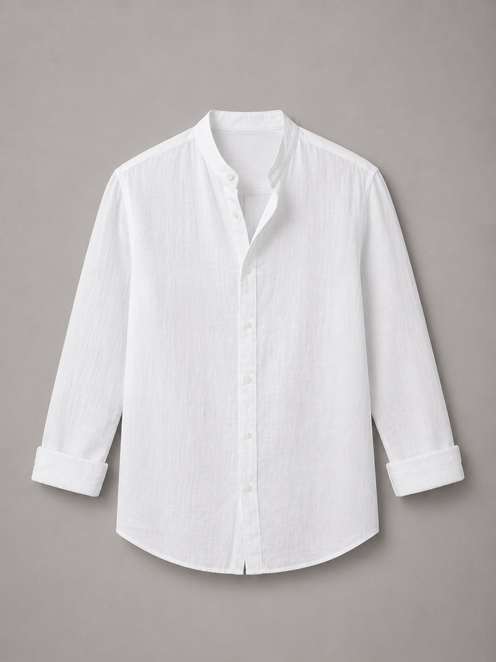 JOAQUIN | CAMISA PREMIUM DE ALGODON Y LINO ESSENTIAL
