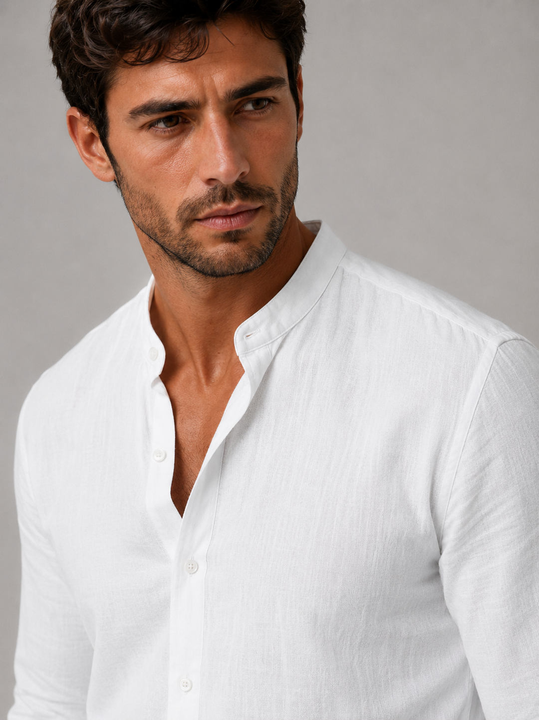 JOAQUIN | CAMISA PREMIUM DE ALGODON Y LINO ESSENTIAL