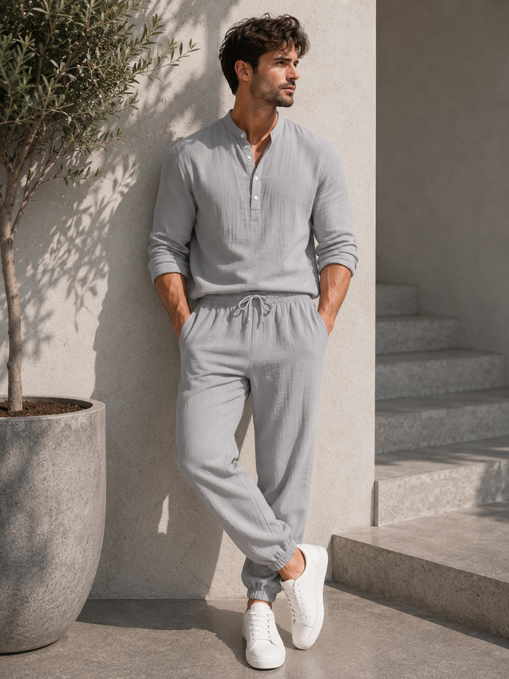JUAN | CONJUNTO PREMIUM DE LINO Y ALGODON