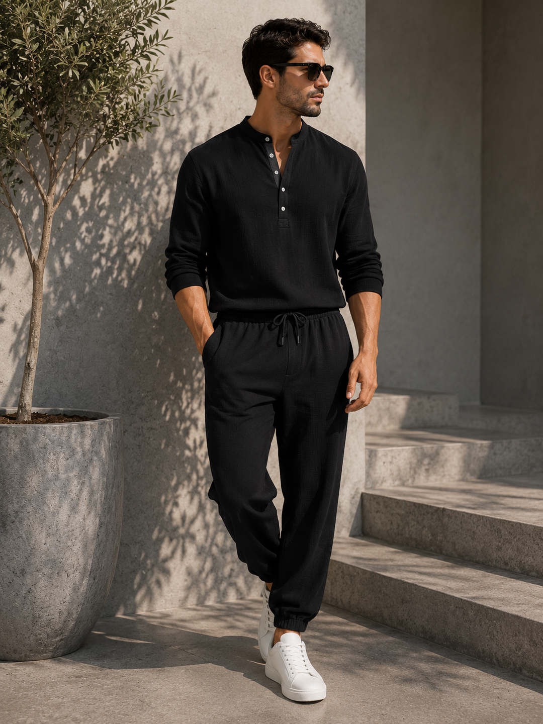 JUAN | CONJUNTO PREMIUM DE LINO Y ALGODON