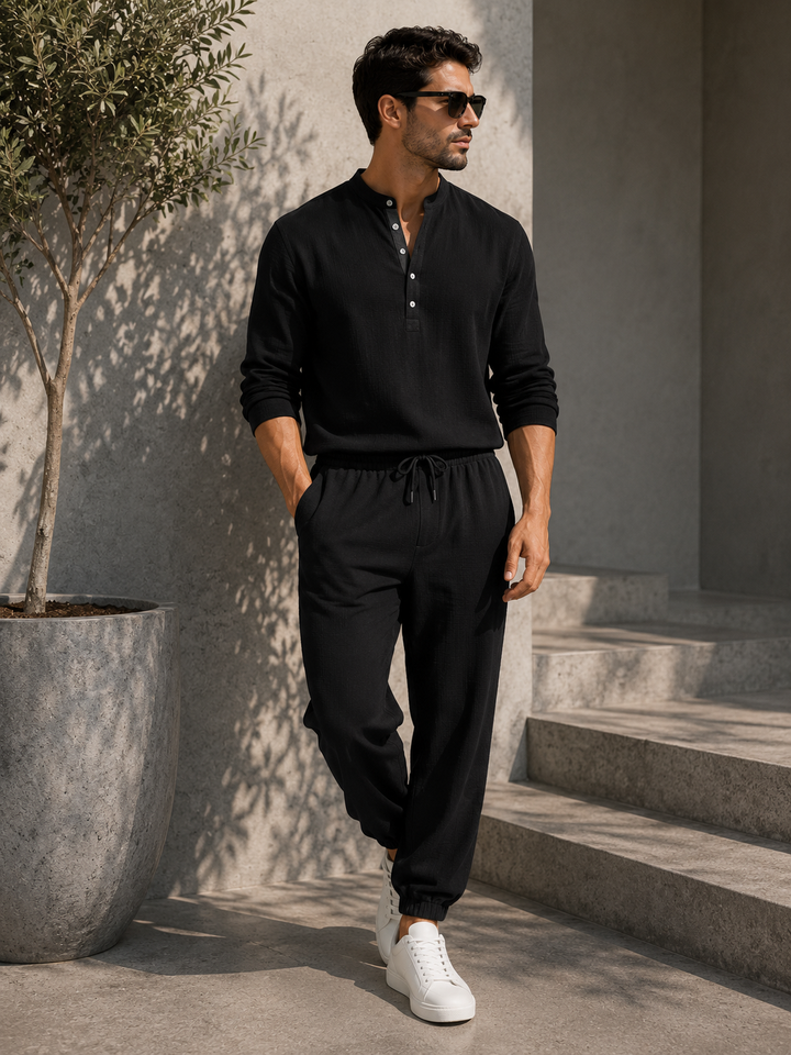 JUAN | CONJUNTO PREMIUM DE LINO Y ALGODON