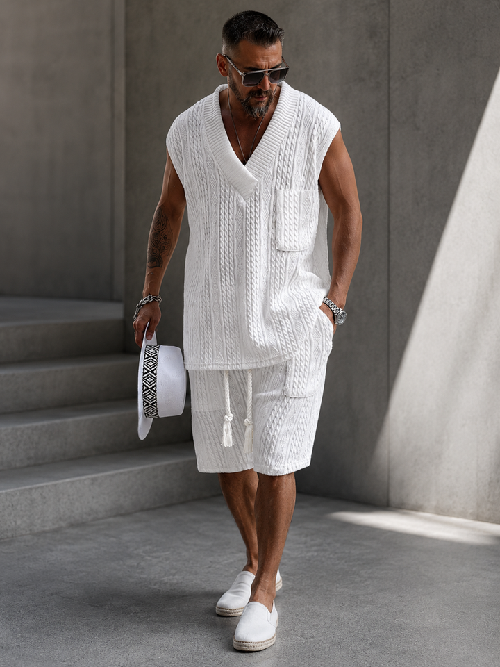 MANUEL · CONJUNTO JACQUARD RESORT