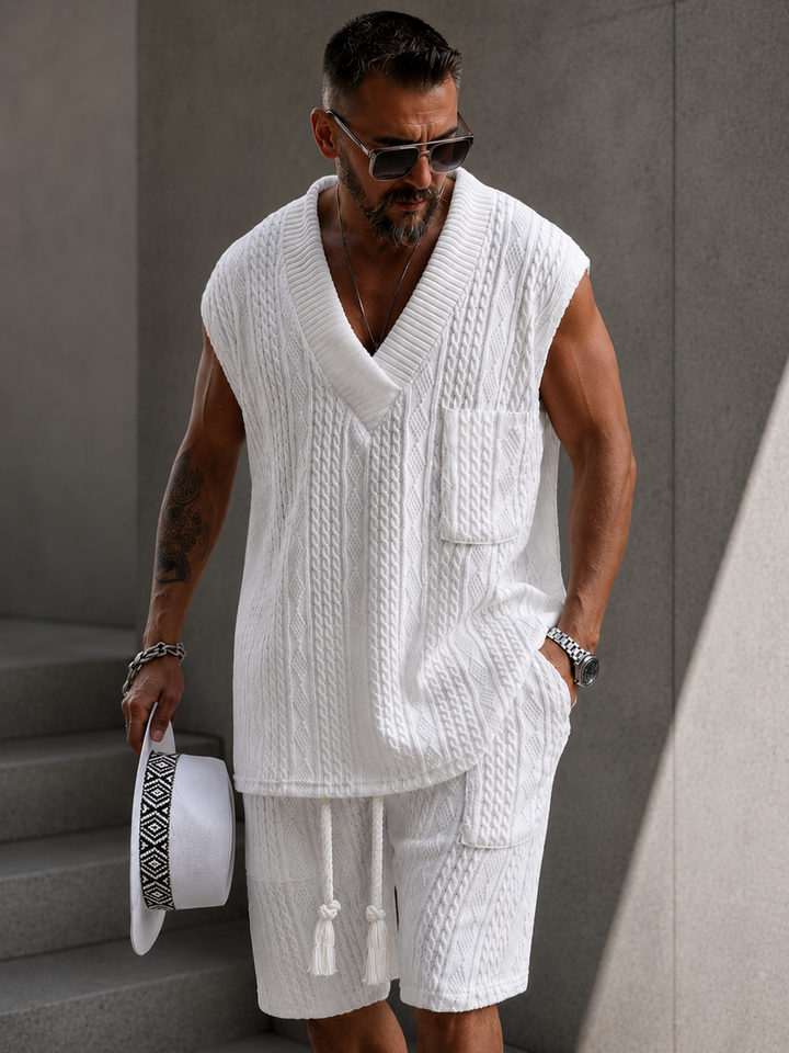 MANUEL · CONJUNTO JACQUARD RESORT
