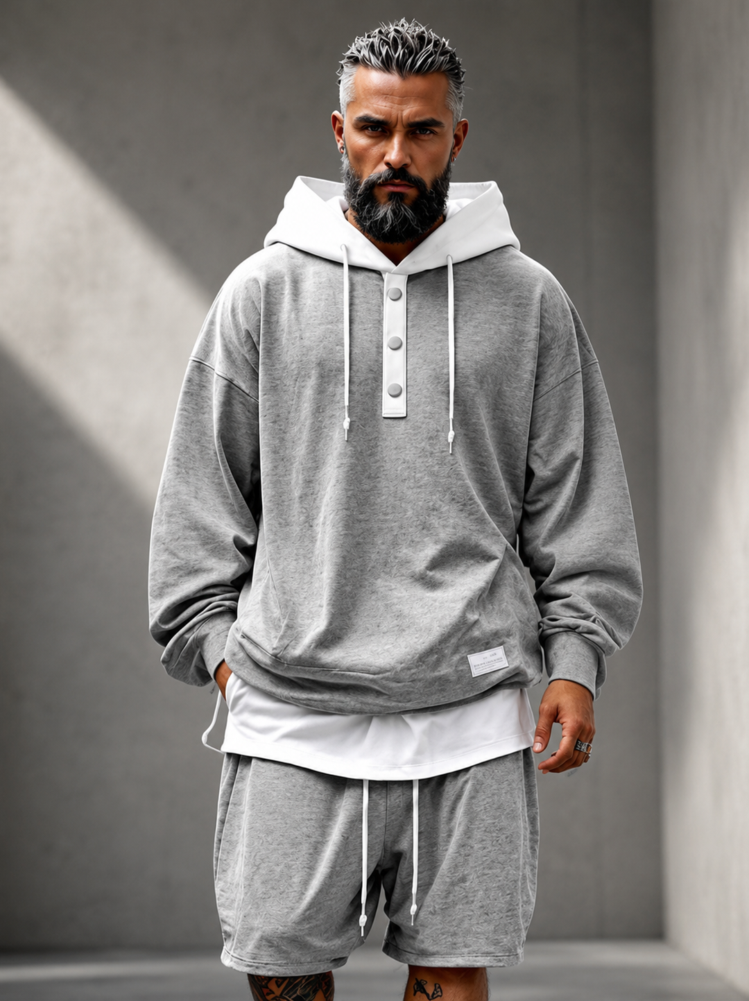 MARTIN · CONJUNTO STREETWEAR PREMIUM CON CAPUCHA