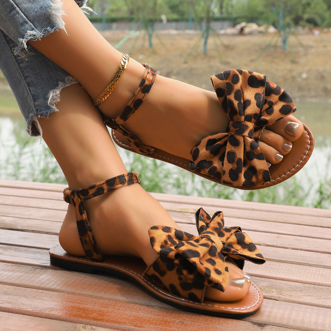 EDURNE - SANDALIAS CON LAZO