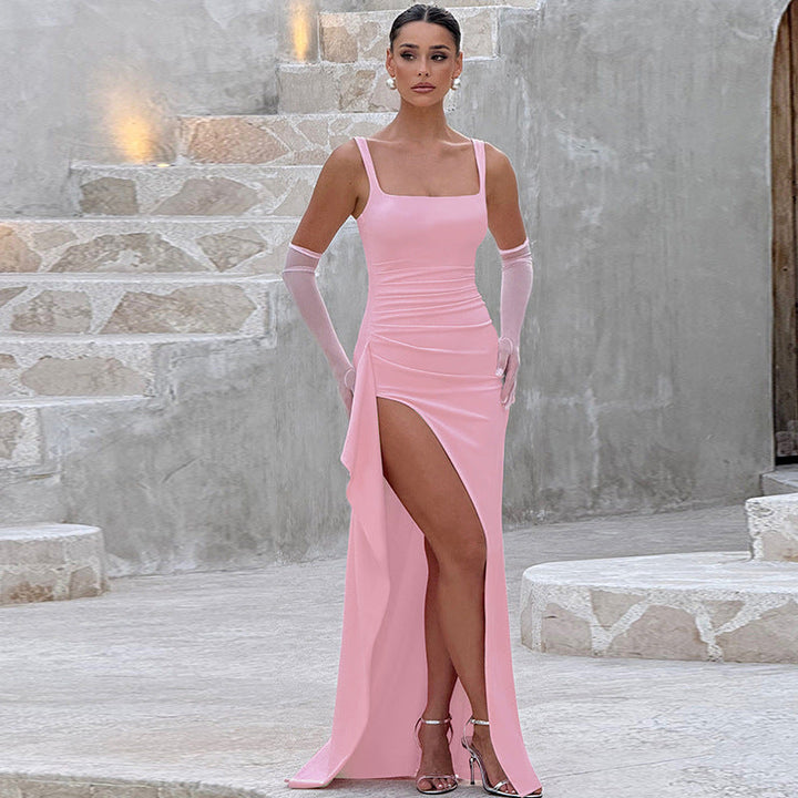 LEIRE - VESTIDO LARGO ELEGANTE