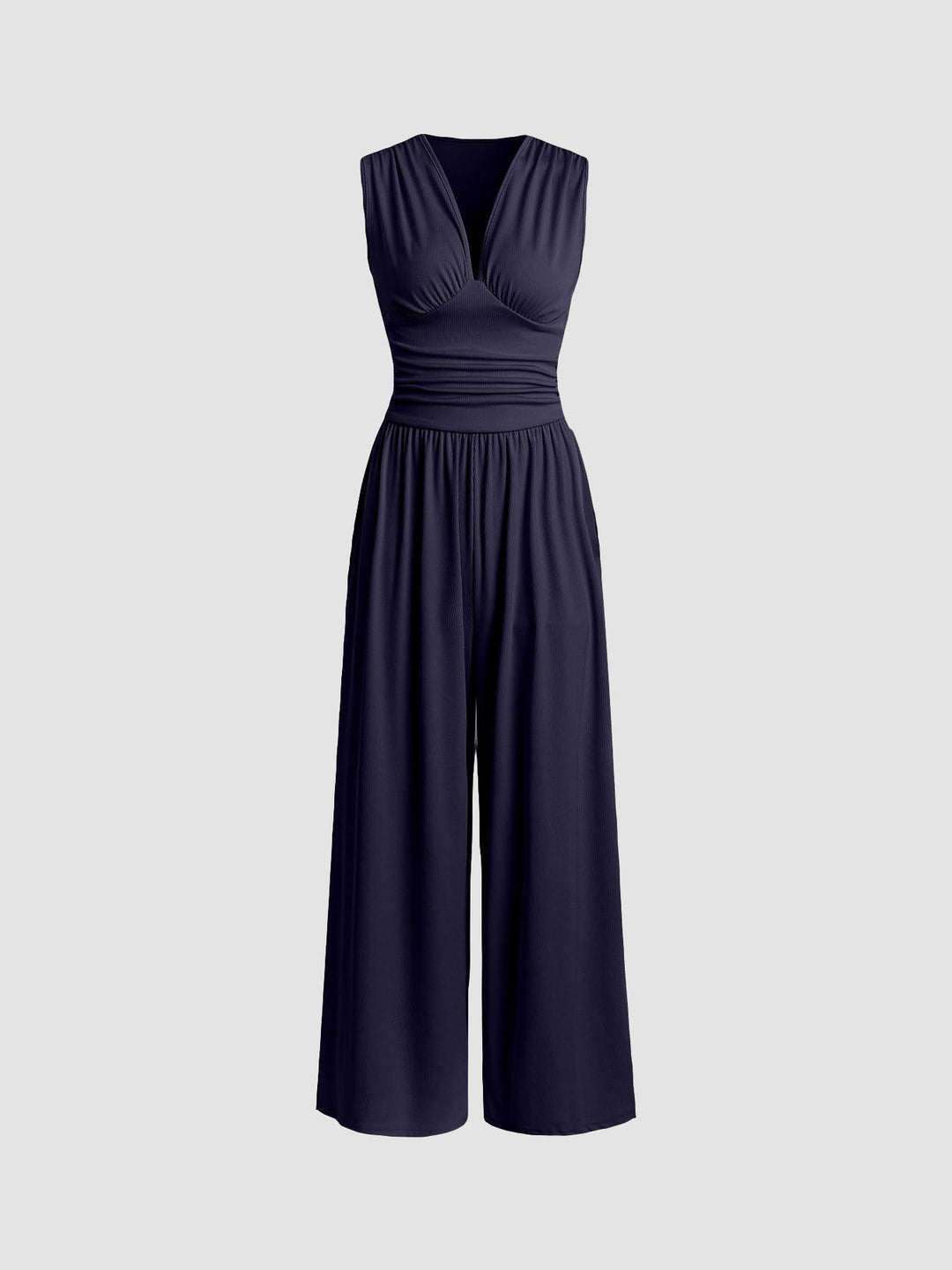 GENOVEVA - MONO ELEGANTE DE PIERNA ANCHA