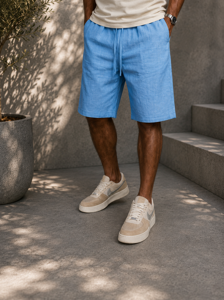 OLIVER · SHORT DE LINO RESORT