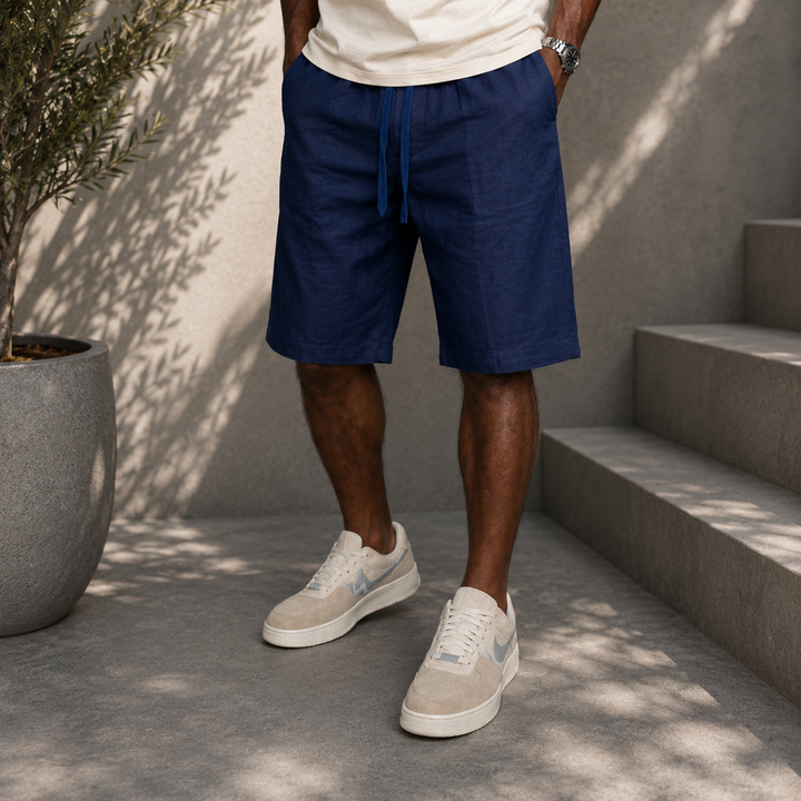 OLIVER · SHORT DE LINO RESORT