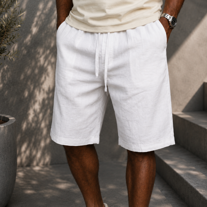 OLIVER · SHORT DE LINO RESORT