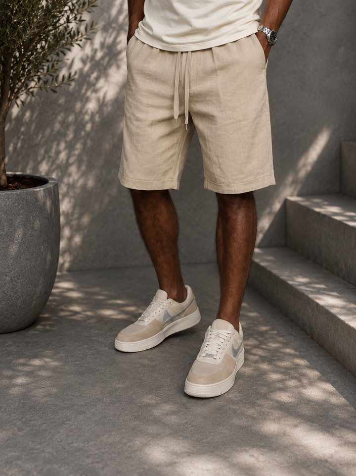 OLIVER · SHORT DE LINO RESORT