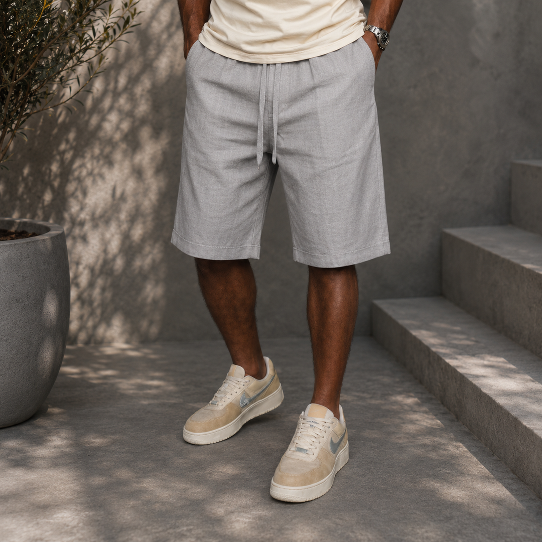 OLIVER · SHORT DE LINO RESORT