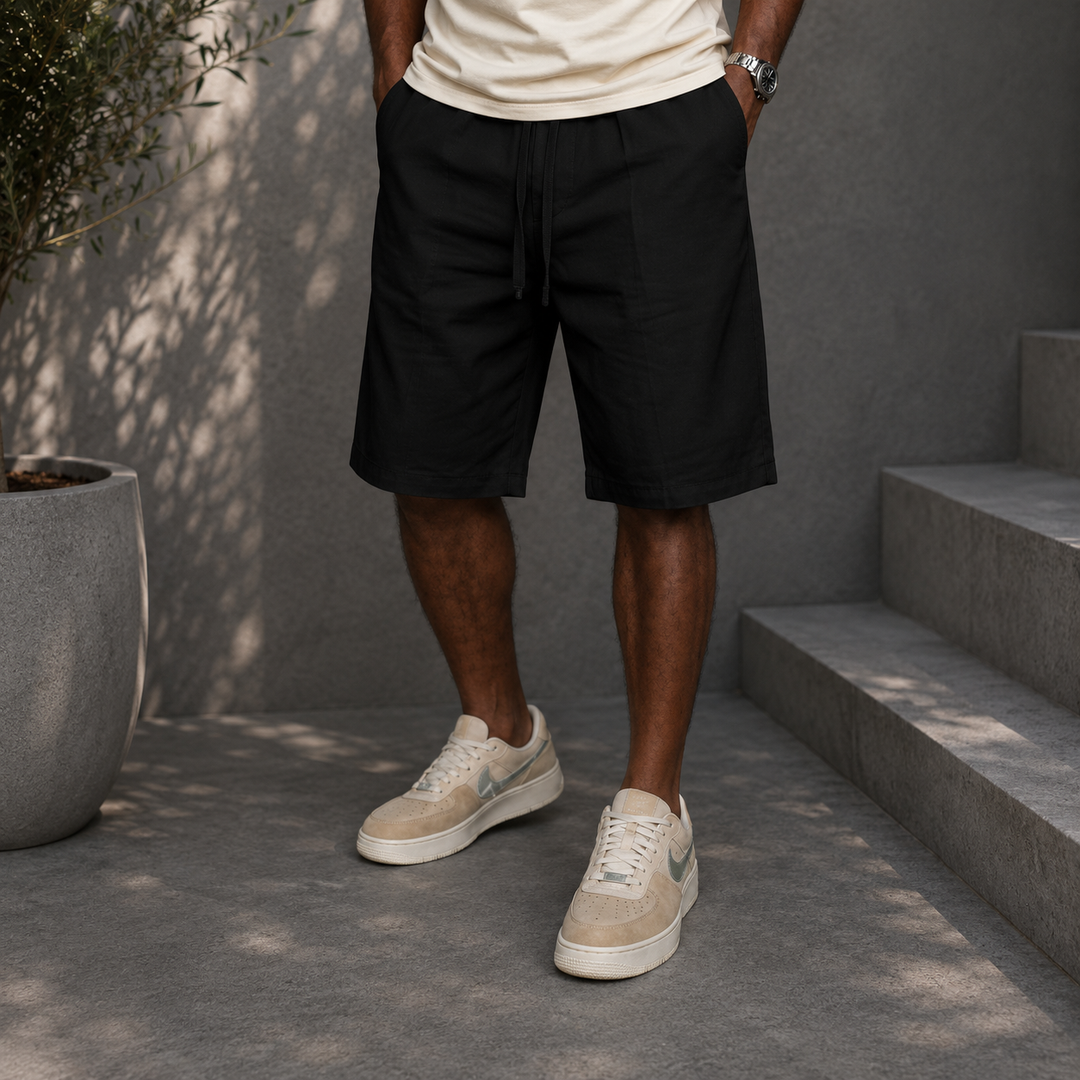 OLIVER · SHORT DE LINO RESORT