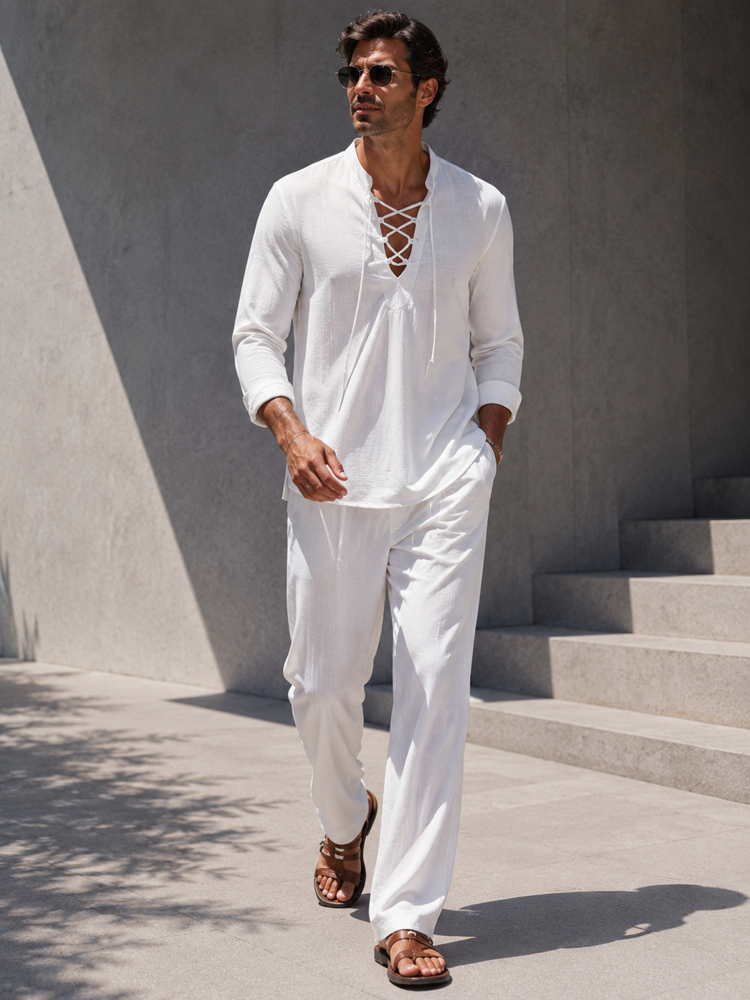 RAUL | CONJUNTO PREMIUM DE LINO Y ALGODÓN