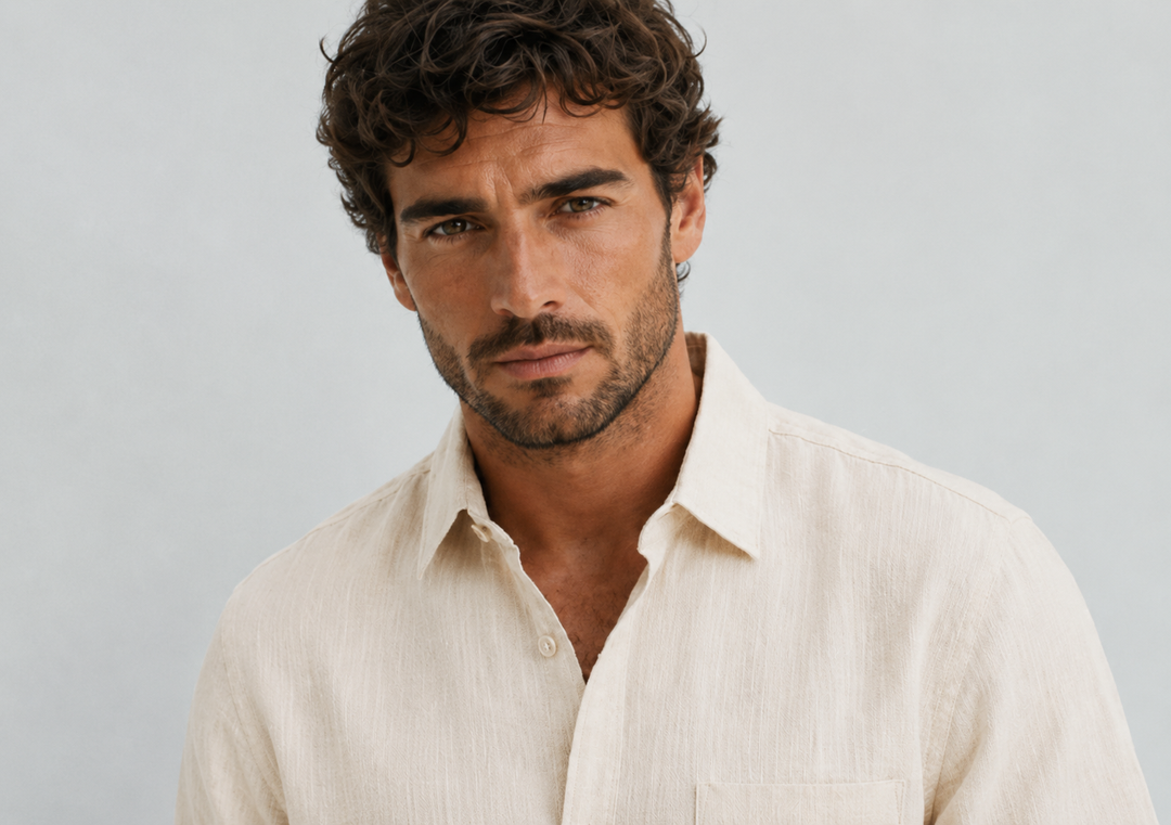 RUBEN | CAMISA PREMIUM DE LINO Y ALGODON