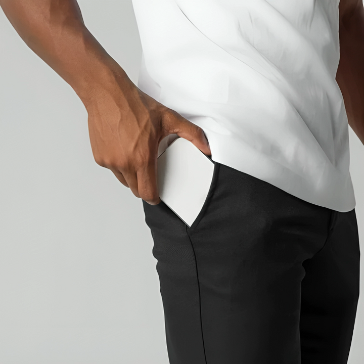 HUGO - PANTALÓN CHINO ELÁSTICO SLIM