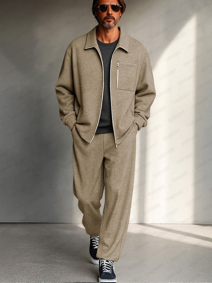 Athleisure Comfort Jacket Pants Set