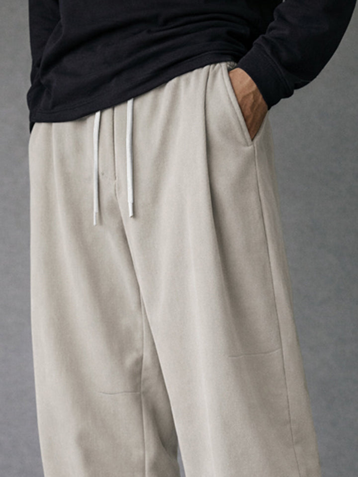 Premium Comfort Faux Suede Casual Pants