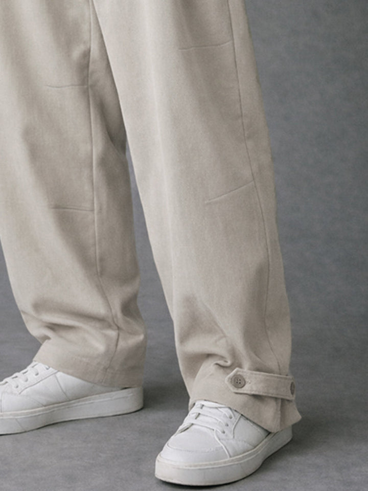 Premium Comfort Faux Suede Casual Pants