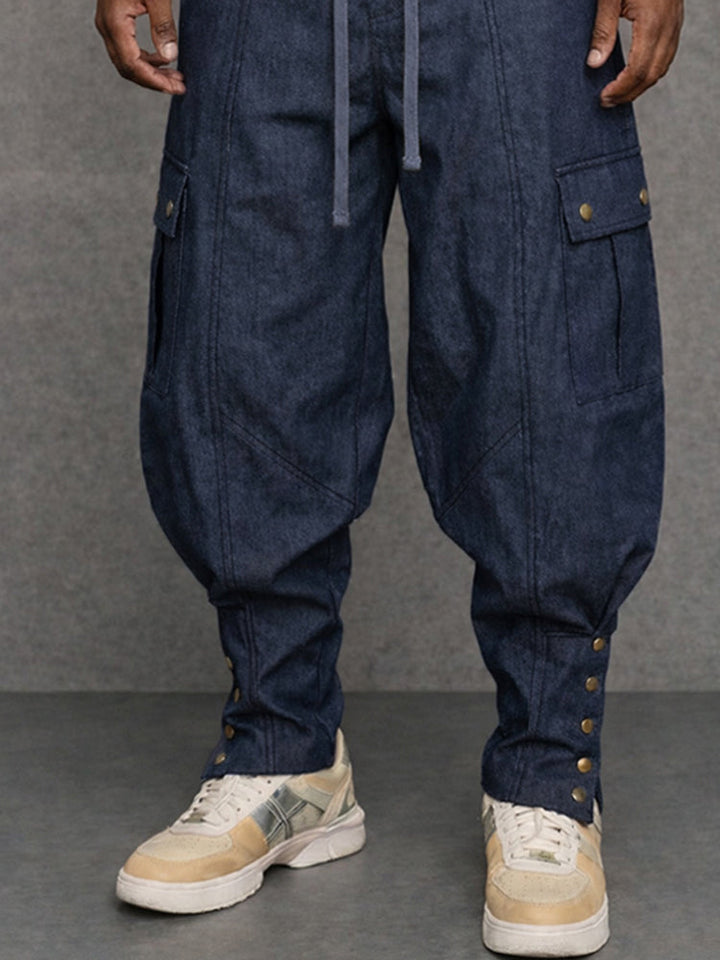 Stylish 100% Cotton Harem Cargo Jogger Pants