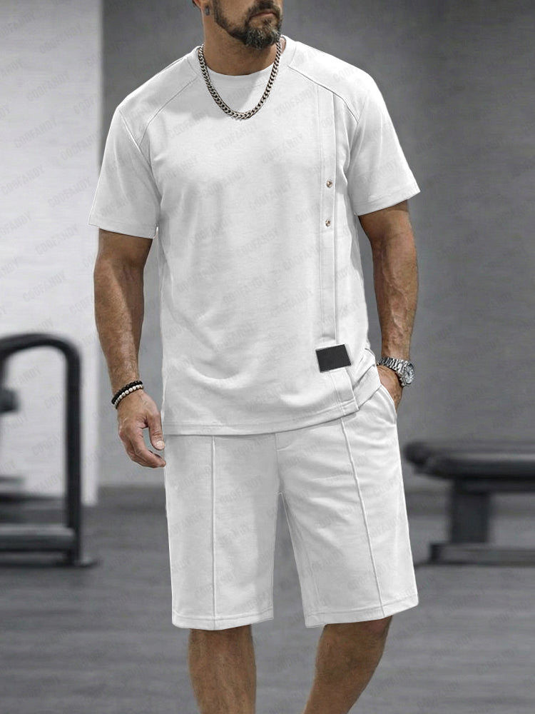 Urban Athleisure T-Shirt Shorts Set