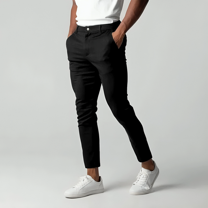 HUGO - PANTALÓN CHINO ELÁSTICO SLIM