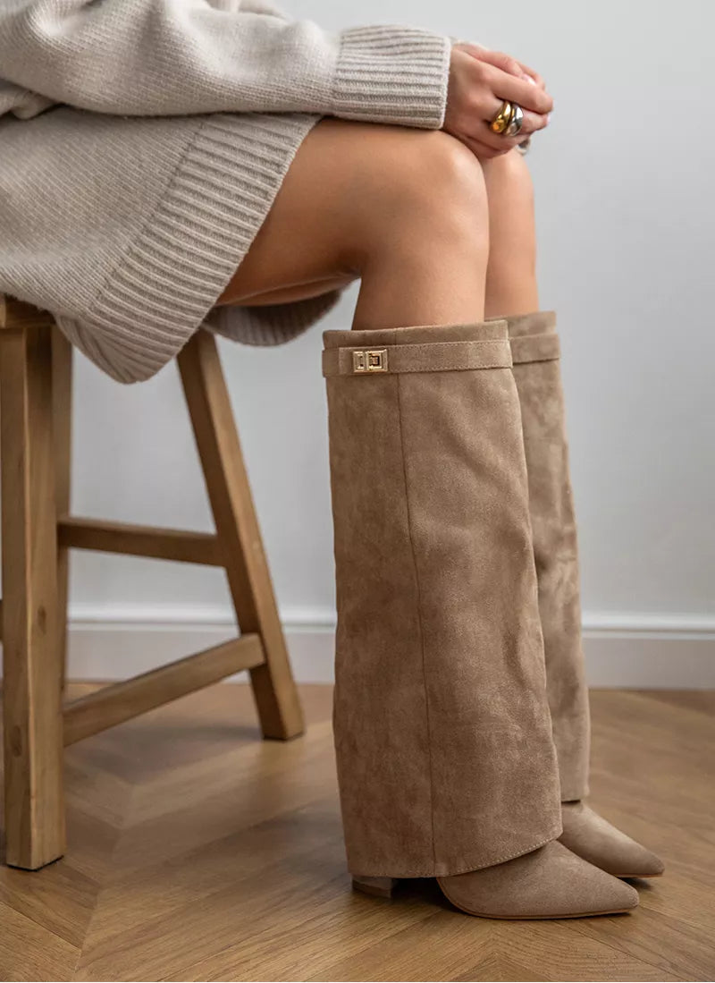 FATIMA - BOTAS DE ANTE CAQUI